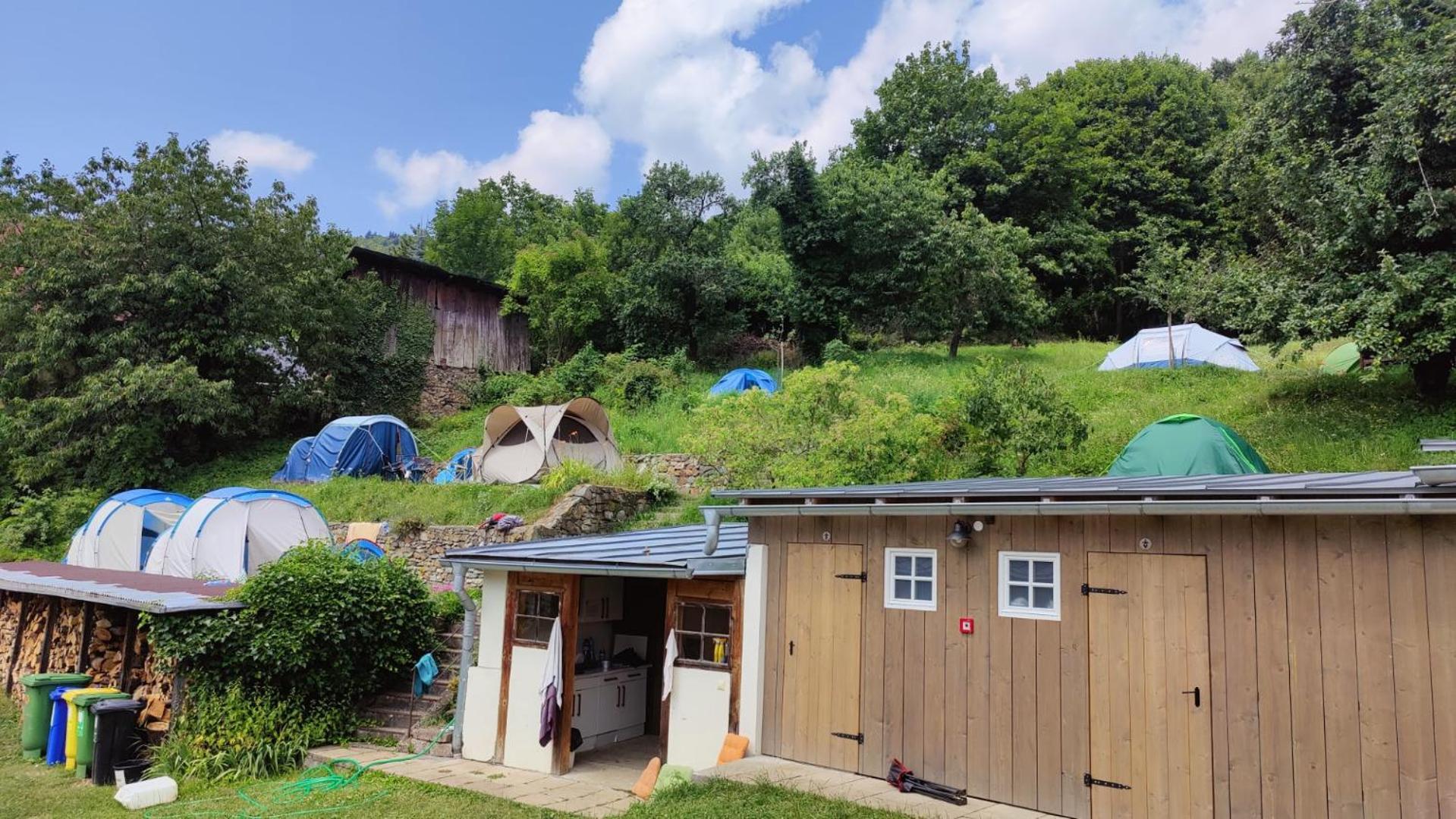 Stanovanie Pod Starym Zamkom - Camping Banská Štiavnica 外观 照片